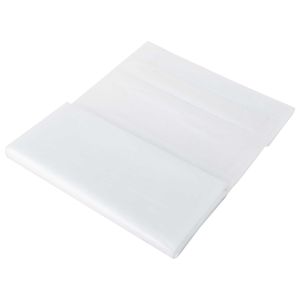Simple Spaces 70 in. x 72 in. Frosted Vinyl Shower Curtain Linerimage