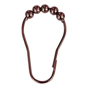 Simple Spaces Venetian Bronze Roller Ball Curtain Hookimage