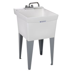 E.L. Mustee & Son 18 gal. UTILATUB Deluxe Laundry Tub Combo Kitimage