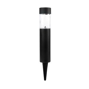 Boston Harbor Black Plastic Solar Bollard Lightimage