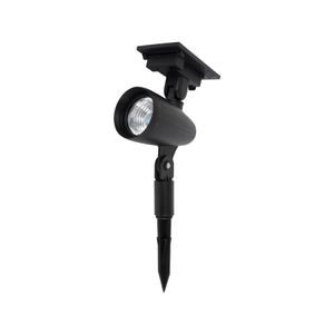 Boston Harbor Black Plastic Solar Spotlightimage