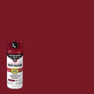 Rust-Oleum 12 oz. Gloss Burgundy 5-in-1 Enamel Spray Paintimage