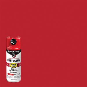 Rust-Oleum 12 oz. 5-In-1 Gloss Sunrise Red Enamel Spray Paintimage