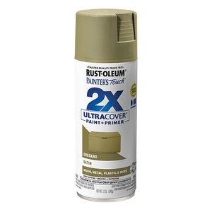 Rust-Oleum Painters Touch 2X Ultra Cover 12 oz. Satin Oregano Spray Paintimage