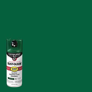 Rust-Oleum 12 oz. Hunter Green Gloss 5-In-1 Enamel Spray Paintimage