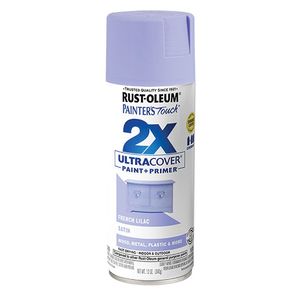 Rust-Oleum 12 oz. Painters Touch 2X Ultra Cover Satin French Lilac Spray Paintimage