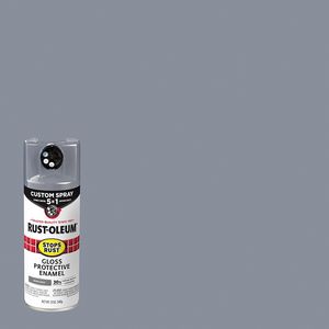 Rust-Oleum 12 oz. Gloss Smoke Gray 5-In-1 Enamel Spray Paintimage