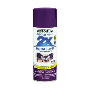 Rust-Oleum 12 oz. Satin Aubergine General-Purpose Spray Paintimage