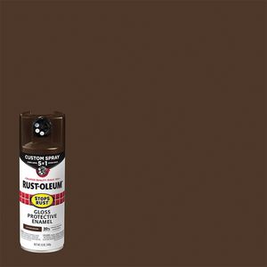 Rust-Oleum 12 oz. Leather Brown Gloss 5-In-1 Protective Enamel Spray Paintimage