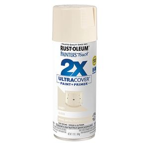 Rust-Oleum Painters Touch 2X Ultra Cover 12 oz. Gloss Ivory Spray Paintimage