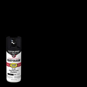 Rust-Oleum 12 oz. Flat Black 5-in-1 Enamel Spray Paintimage