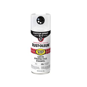Rust-Oleum 12 oz. Satin White 5-In-1 Enamel Spray Paintimage