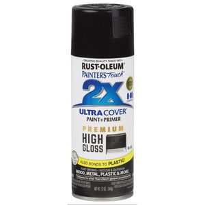 Rust-Oleum 12 oz. High Gloss Black Spray Paintimage