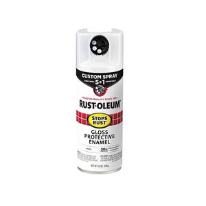 Rust-Oleum 12 oz. Gloss White Stops Rust 5-In-1 Protective Enamel Spray Paintimage
