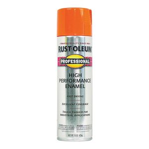 Rust-Oleum 15 oz. Gloss Safety Orange Professional Spray Paintimage