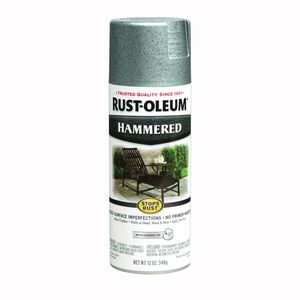Rust-Oleum 12 oz. Hammered Silver Rust Preventative Spray Paintimage