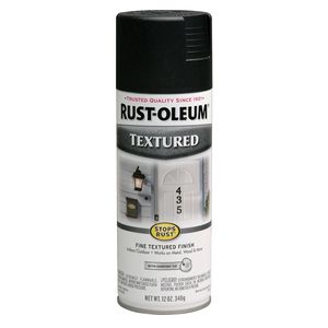 Rust-Oleum 12 oz. Textured Black Spray Paintimage