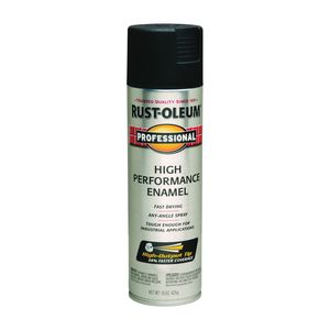 Rust-Oleum 15 oz. Flat Black Professional Enamel Spray Paintimage