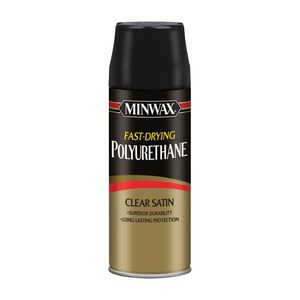 Minwax 11.5 oz. Satin Fast-Drying Polyurethane Sprayimage