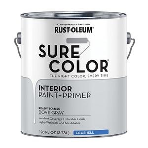 Rust-Oleum 1 gal. Dove Gray Eggshell Interior Wall Paintimage