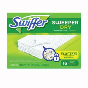 Swiffer 16-Count Disposable Dry Refill Padimage