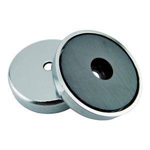 Master Magnetics 2 in. 25 lb. Lift Round Base Magnetimage