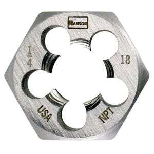 Irwin 1/2 in.-14 NPT Hexagon Taper Pipe Dieimage