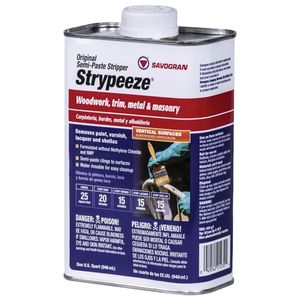Savogran Strypeeze 1 Quart Semi-Paste Paint and Varnish Removerimage