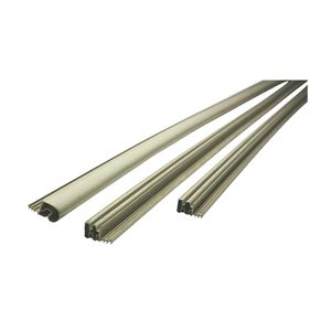 M-D Building Prod 3/4 in. x 1/2 in. x 81 in. Beige Vinyl Door Weatherstrip Setimage