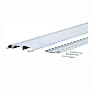 M-D Building Products 3/4 in. x 3-3/8 in. x 36 in. Aluminum Low Rug Thresholdimage