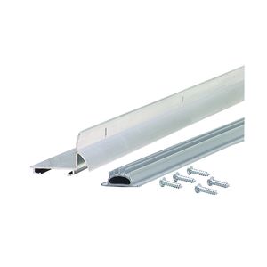 M-D Building Products 1-3/8 in. x 36 in. Silver Aluminum Door Bottom with Drip Capimage