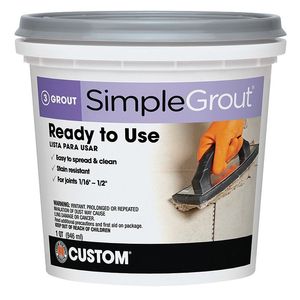 Custom Building Products 1 qt. Bright White Premixed Tile Groutimage