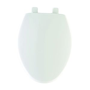 Mayfair Elongated Plastic Toilet Seat, Whiteimage