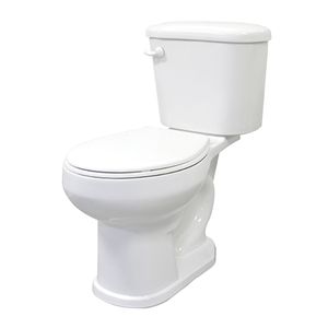 Cato Ceramica Round Bowl White Toilet 1.6 GPF 3 in.image