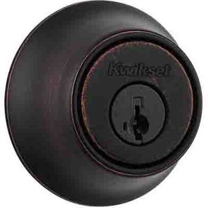 Kwikset Venetian Bronze Single Cylinder Deadboltimage