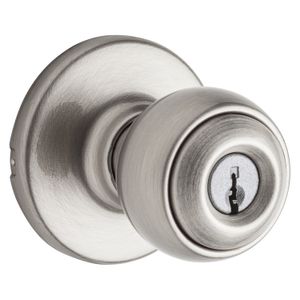 Kwikset Polo Satin Nickel Entry Knobimage