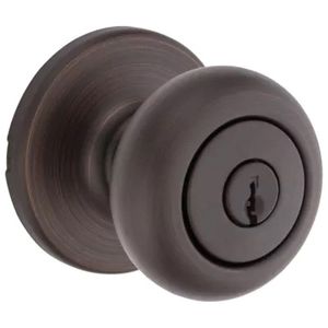 Kwikset Tylo Venetian Bronze Keyed Entry Door Knobimage