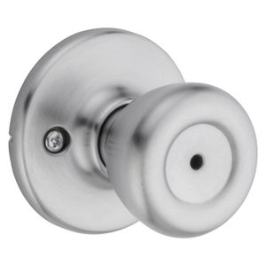 Kwikset Tylo Satin Chrome Privacy Locksetimage