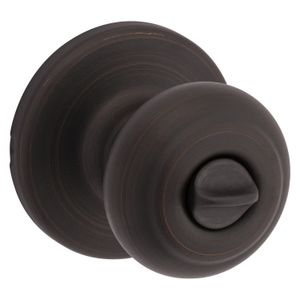Kwikset Cove Venetian Bronze Privacy Locksetimage