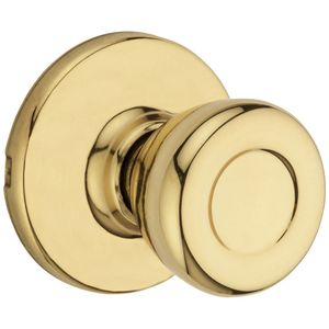 Kwikset Tylo Bright Brass Passage Knobimage