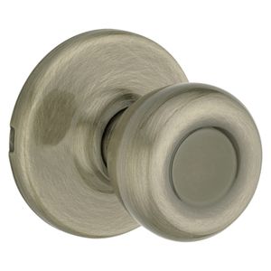 Kwikset Tylo Antique Brass Passage Knobimage