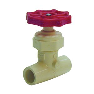 Prosource 3/4 in. Chlorinated Polyvinyl Chloride Solvent Weld Stop Valveimage