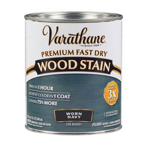 Varathane 1 Quart Worn Navy Interior Wood Stainimage