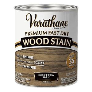 Varathane 1 qt. Western Oak Fast Dry Wood Stainimage