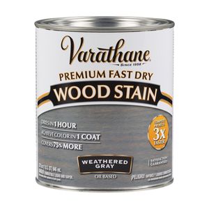 Varathane 1 qt. Weathered Gray Interior Wood Stainimage