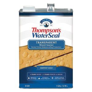Thompsons WaterSeal 1 gal. Harvest Gold Transparent Wood Sealerimage