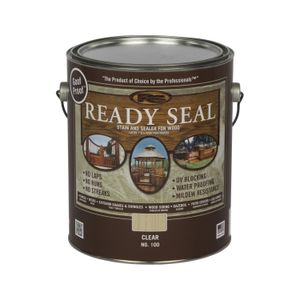 Ready Seal 1 gal. Clear Exterior Wood Stain and Sealerimage