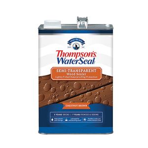 Thompsons WaterSeal 1 gal. Chestnut Brown Semi-Transparent Waterproofing Stainimage