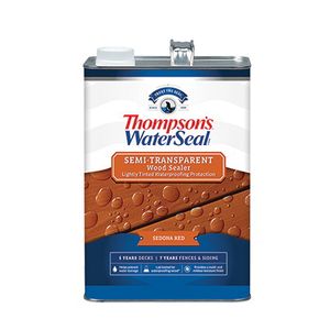 Thompsons WaterSeal 1 gal. Sedona Red Semi-Transparent Wood Sealerimage