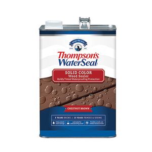 Thompsons WaterSeal 1 gal. Chestnut Brown Solid Wood Sealerimage